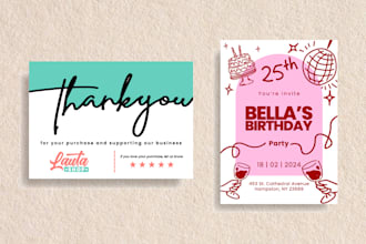 design greeting card, party, birthday, invitation card