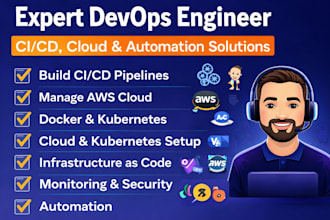 be your devops engineer for k8s cicd jenkins cloud and ai