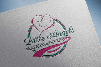 design unique pet, dog, cat and animal logo
