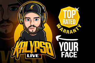 design twitch, youtube, gaming logo
