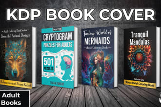 design premium kdp book cover, kdp low content book, ebook cover design