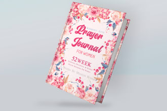 journal cover design for kdp or print