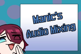 professionally audio mix your songs