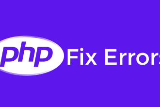 your php developer to fix any error and develop any website