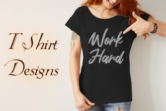 custom and trendy t shirt design