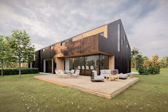 create photorealistic architectural 3d rendering