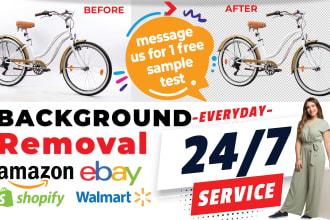 do 50 photos background removal and clipping path in 2 hours