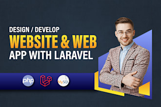 build secure and fast full stack web app with PHP laravel