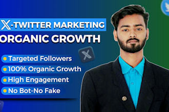 manage your x twitter account for organic growth
