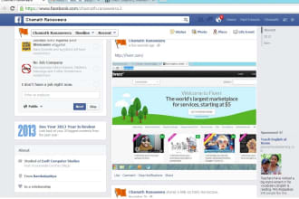 share any links among 1 million people on fb