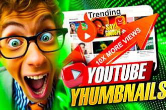 design  amazing youtube thumbnail design