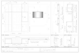 do joinery shop drawings interior fit out and furniture autocad plans