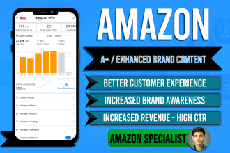 add amazon ebc a plus content and brand story to listing without brand registry