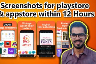 create best app screenshots of all sizes