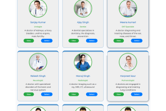 make a doctor appointment booking website