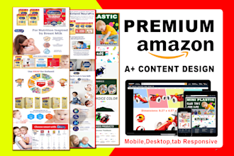 do amazon a plus content or amazon listing images design