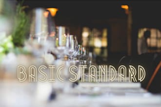 create basic standard hospitality training in PDF
