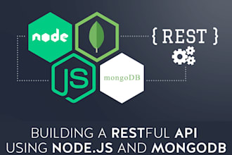 develope api in node js mongo db and express developer