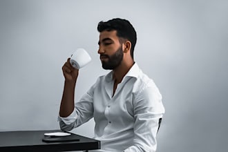 be your professional male model