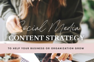 create a social media content strategy for your brand