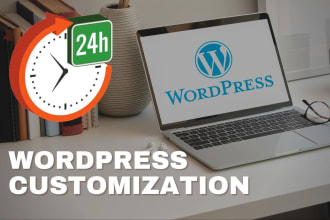 modify, edit wordpress changes in 24 hours