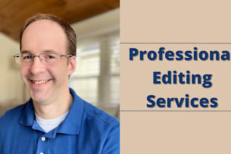 professionally edit your english text