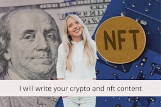 write your nft, metaverse and crypto content