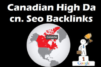 publish top quality canadian high da dofollow authority canada seo backlinks