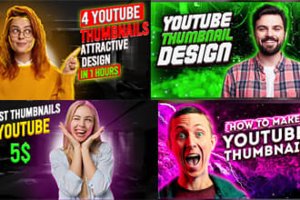 clickable unique all type thumbnail art, extract thumbnail