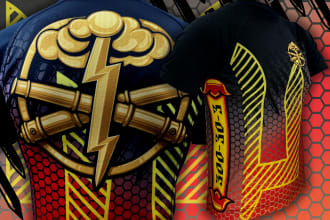 simple custom full sublimation design