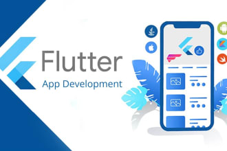 be your flutter developer and build android ios flutter app with firebase