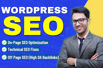 do wordpress on page SEO with rankmath or yoast