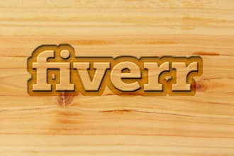 embossed any texts on old wood  within 24hrs