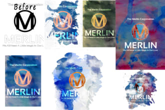 water Color your Logo or digital photograph