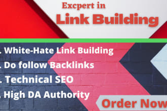 build high quality off page SEO do follow backlinks