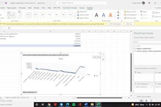 create pivot tables and pivot charts