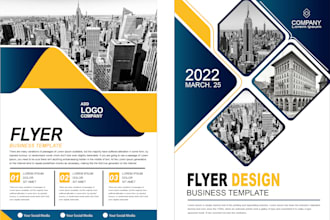 design professional and awesome flyer