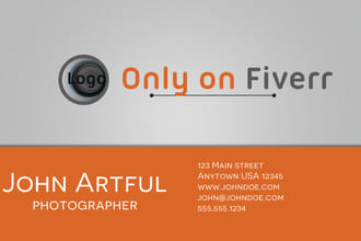 make a business card