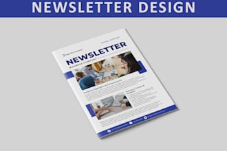 different types of newsletter designs and templates