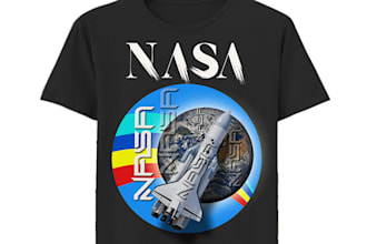 create custom amazing t shirt design