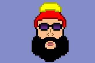 convert your image into crypto punk art nft, pixel art nft