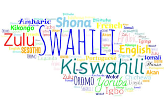 translate swahili to english and vice versa