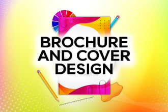 design a great brochure, flyer, poster, whitepaper, or a sell sheet