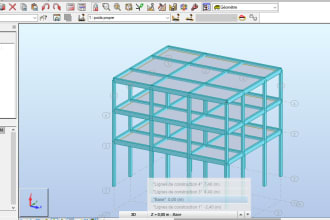 size your reinforced concrete structures and metal frame