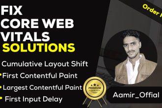 do wordpress website core web vitals google page speed optimization