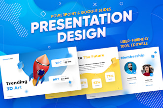 design your powerpoint presentation or google slides