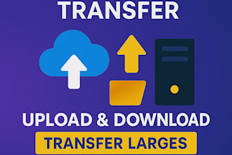 download upload files in few hours