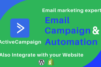 setup activecampaign email automation and campaign