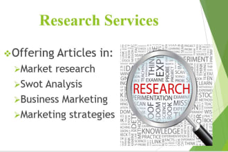 write quality research, summaries, and reports