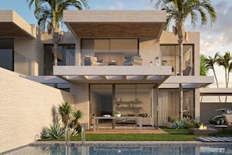 create photorealistic architectural renders for your luxury villas